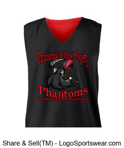 Phantoms Black Reaper Basketball Home/Away Reversible Jersey Design Zoom